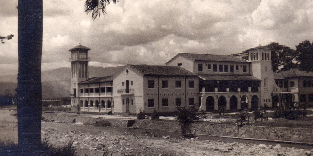 Fotografía antigua del Hotel Guadalajara Buga